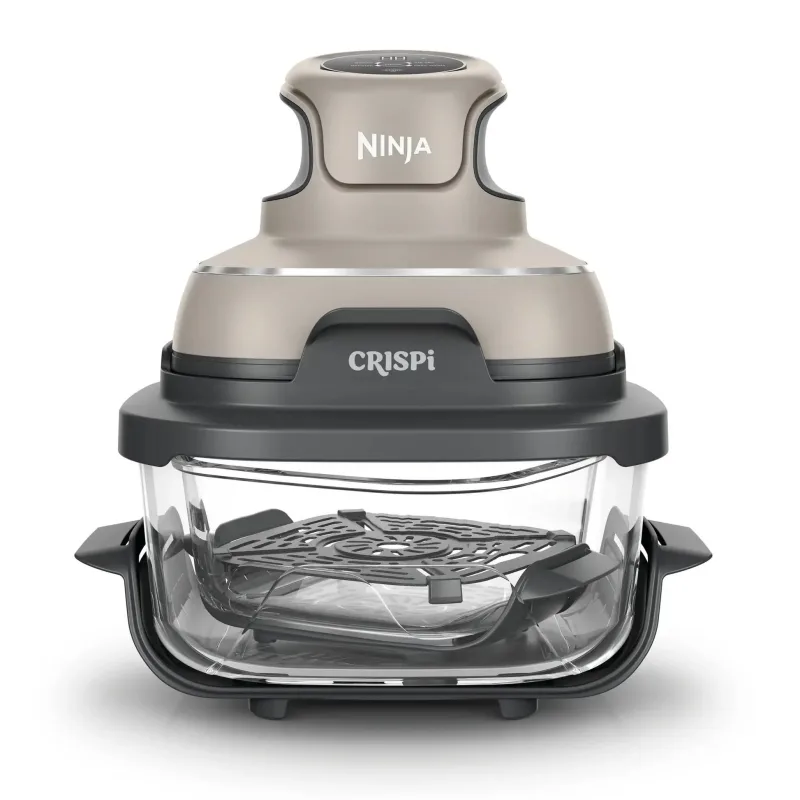 Ninja FN101EUST Crispi, přenosná horkovzdušná fritéza, 4v1, šedá, …
