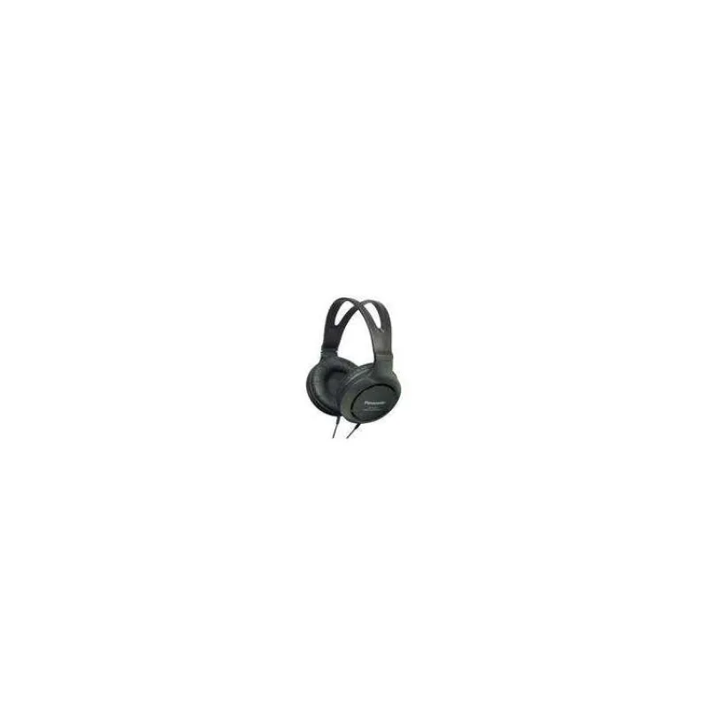 Panasonic RP-HT161E-K, drátové sluchátka, přes hlavu, 3,5mm jack, kabel 2m, černá (RP-HT161E-K)