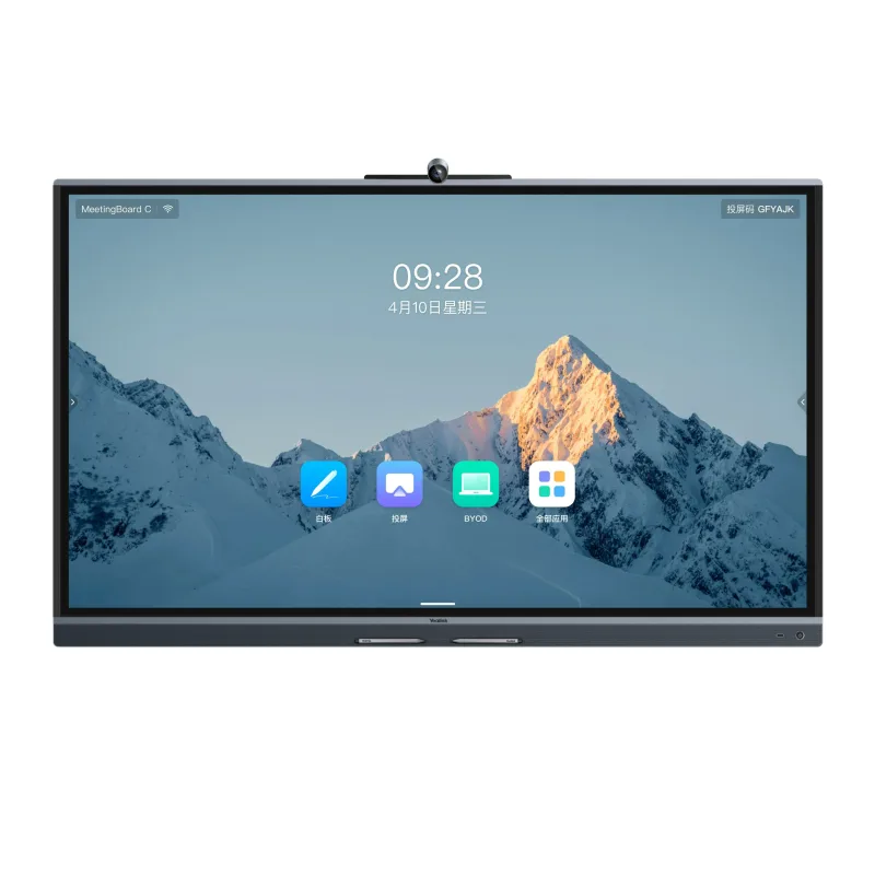 Yealink MeetingBoard C EDLA, 75" USB BYOD, 4K 50 MP, Android, 8MEMS, Wi-Fi6, BT, Stylus, Google Play MB75C-EDLA