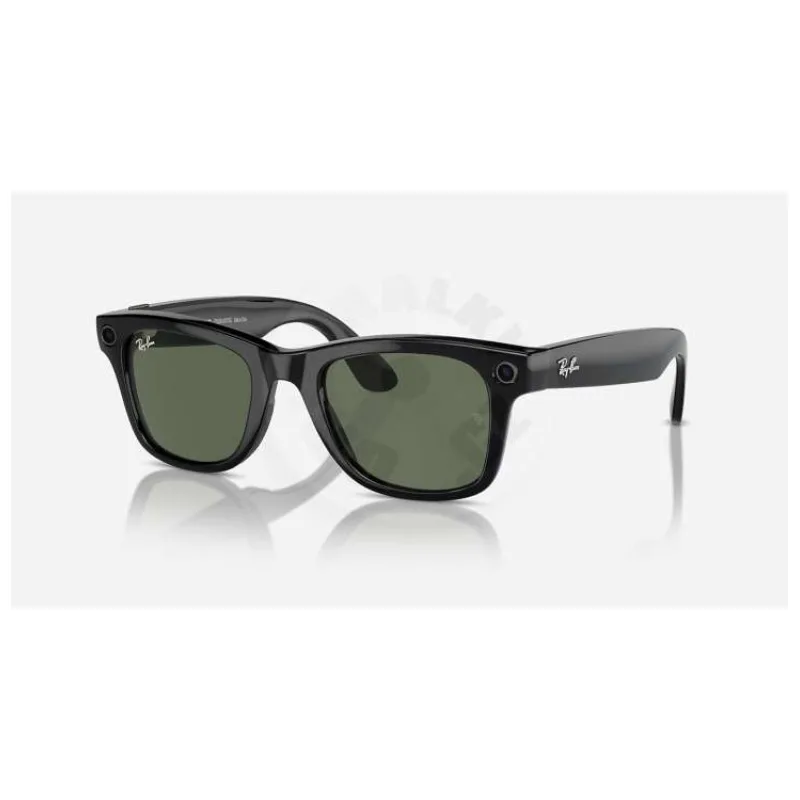 Meta Ray-Ban Gen1 Wayfarer - Matte Black/Clear to Graphite Green Transitions (RW4008 601S1M50)