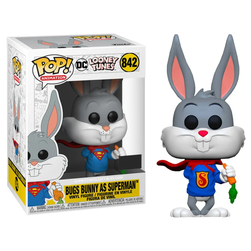Funko POP! Animated Looney Tunes Bugs Bunny as Superman