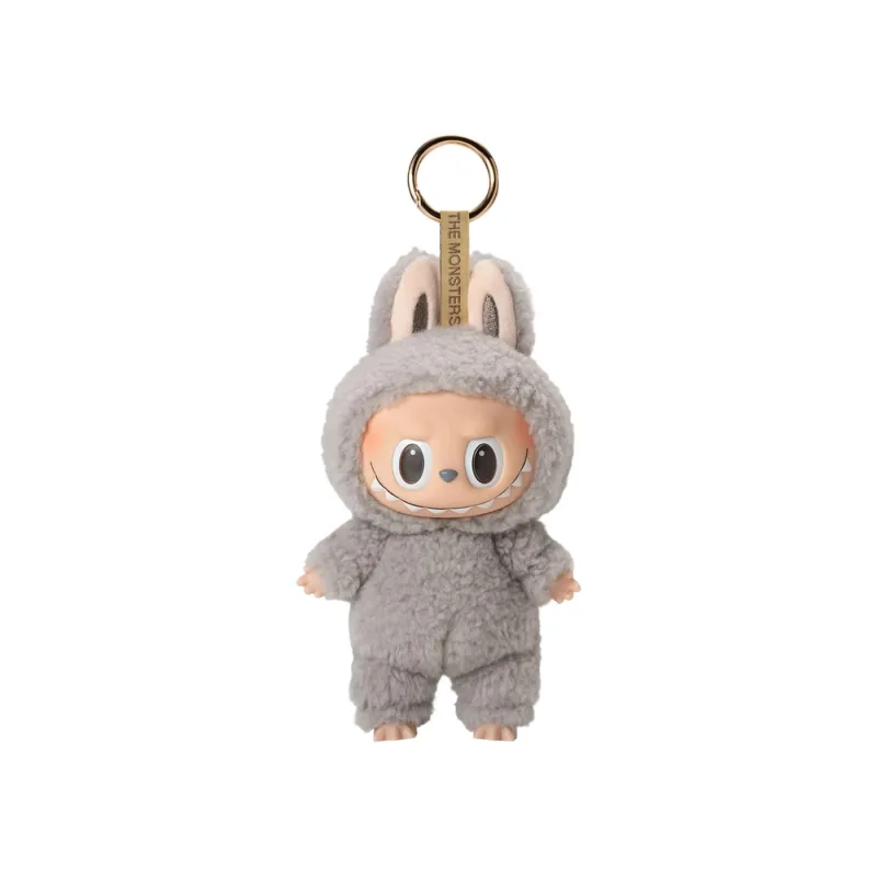 Pop Mart Labubu The Monsters Exciting Macaron Sesame Bean Vinyl Plush Pendant - OS