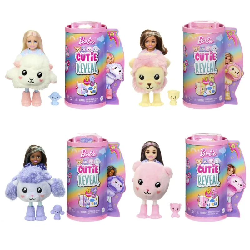 Mattel Barbie CUTIE REVEAL CHELSEA PASTEL EDITION ASST