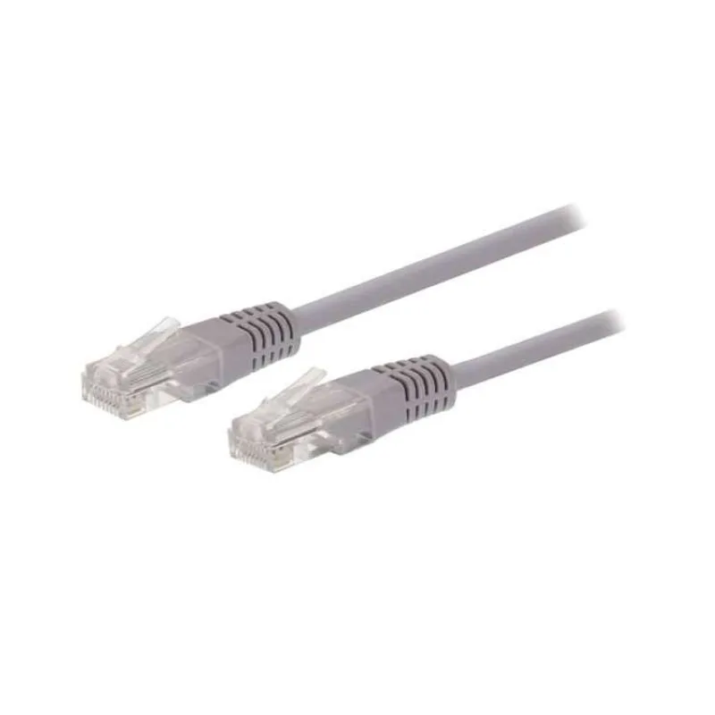 C-TECH Kabel patchcord Cat5e, UTP, šedý, 5m (CB-PP5-5)