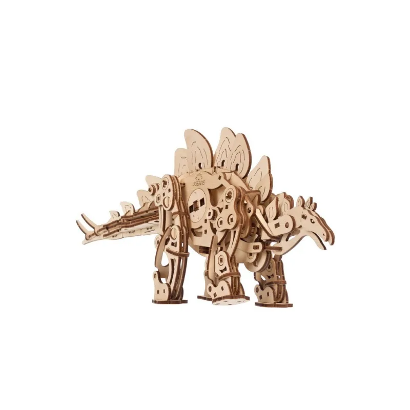 Ugears Ugears 3D drevené mechanické puzzle Stegosaurus