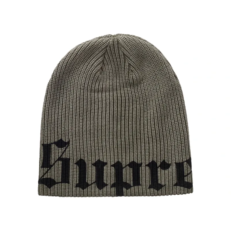 Supreme Old English Printed Beanie (SS26) Green - OS