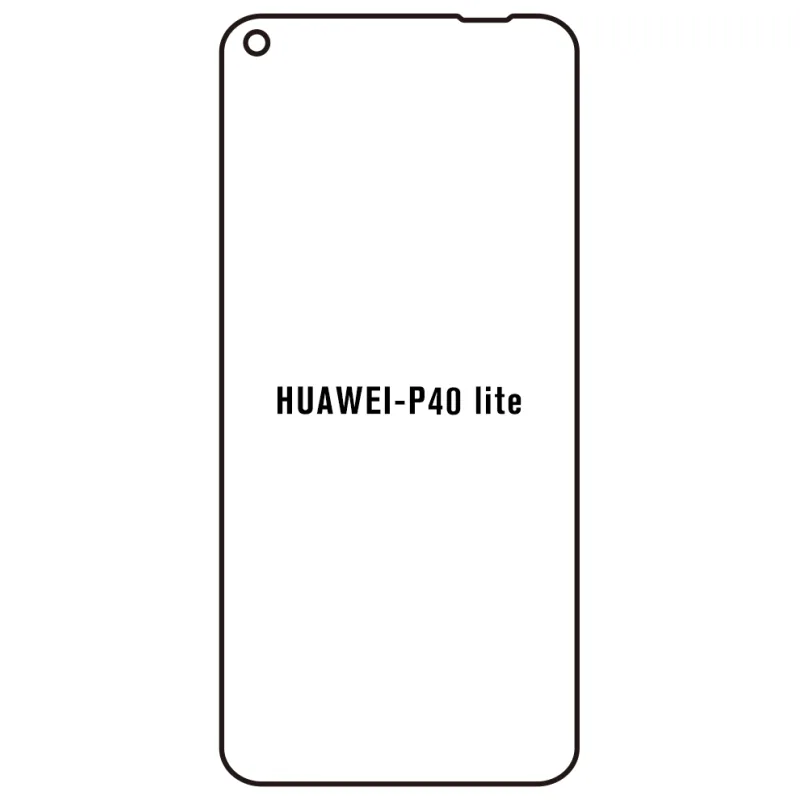 Sunshine Huawei P40 Lite Predná Hydrogél ochranná fólia Strih: Predná 2, Typ fólie: Anti-Spy (Privacy)