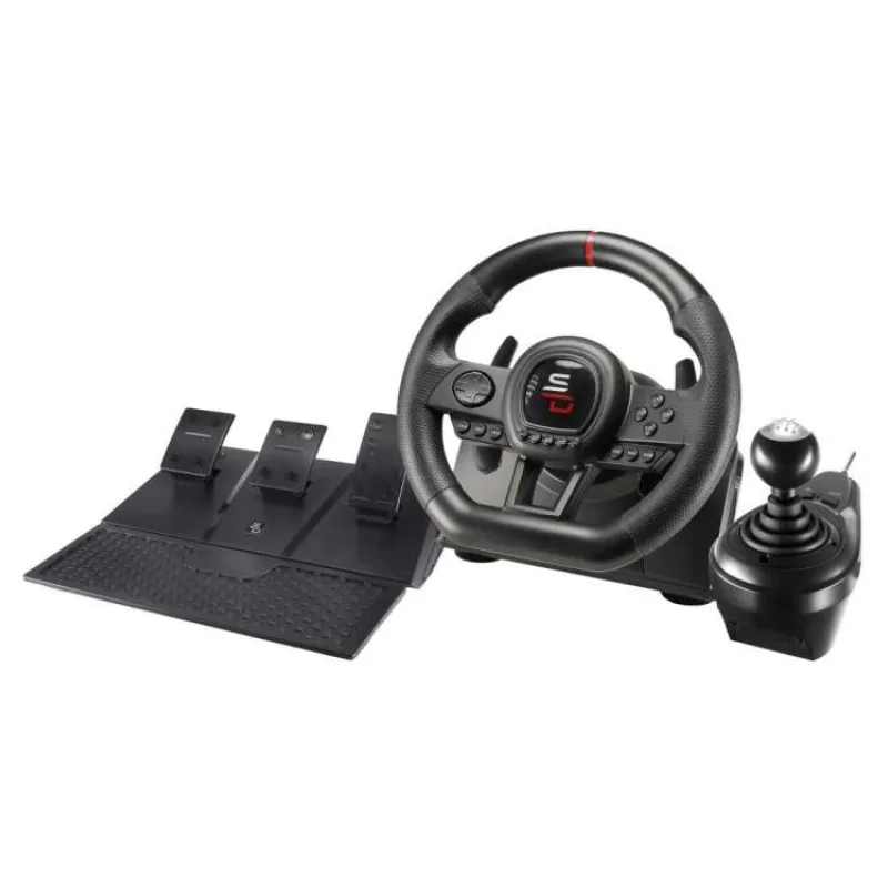 SUPERDRIVE Sada volantu, pedálů a řadící páky GS650-X/ PS4/ Xbox One/ Xbox Series X/S (SA5658)