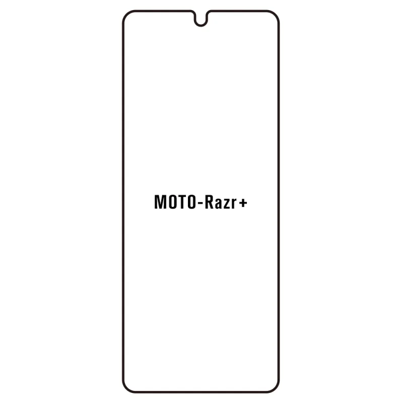 Sunshine Motorola Razr+ 2023 Predná Hydrogél ochranná fólia Strih: Predná 2, Typ fólie: Anti-Spy (Privacy)
