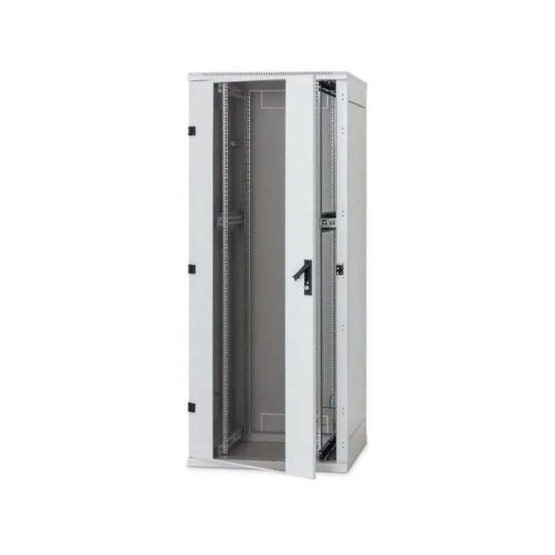 TRITON 19" rozvaděč stojanový RMA 42U 800x600, 800kg, skleněné dveře, svařovaný, šedý (RMA-42-A86-CAX-N1)
