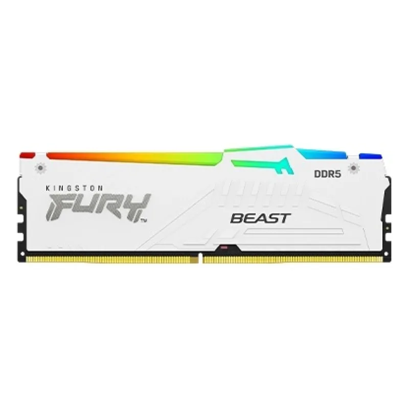 Kingston FURY Beast EXPO/DDR5/32GB/5600MHz/CL36/1x32GB/RGB/White KF556C36BWEA-32