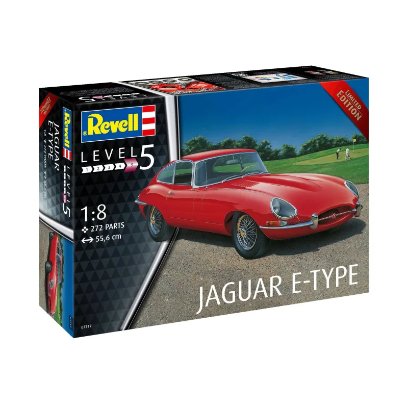 Revell Plastic ModelKit auto 07717 - Jaguar E-Type (1:8)