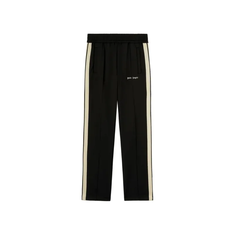 Palm Angels Stripe Track Sweatpants Black - XL