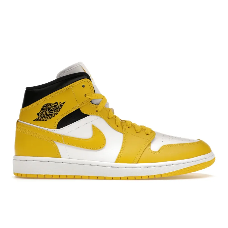 Jordan 1 Mid Vivid Sulfur (Women's) - 44.5