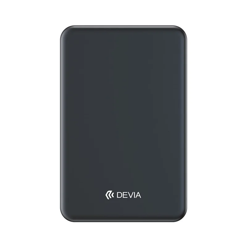 Devia powerbank Ultra13 Solid State Magnetic 5.000 mAh PD 22.5W - Black