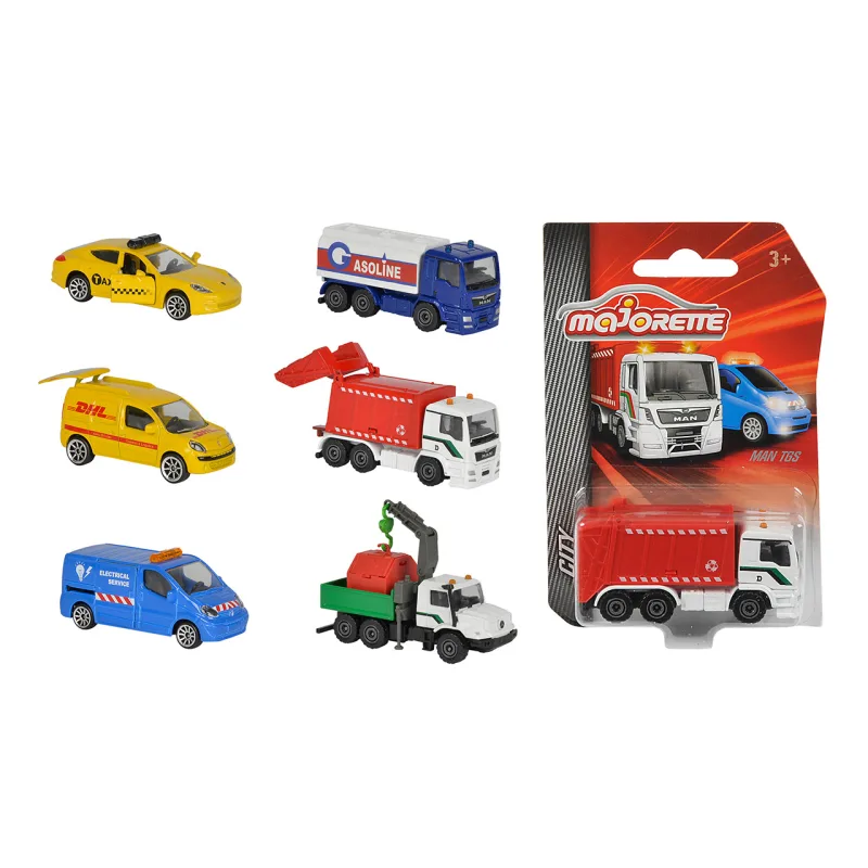Majorette City Majorette Car metal City, 6 druhov