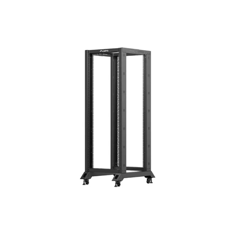 LANBERG OTEVŘENÝ RACK 32U 600X800 ČERNÝ V2 OR01-6832-B