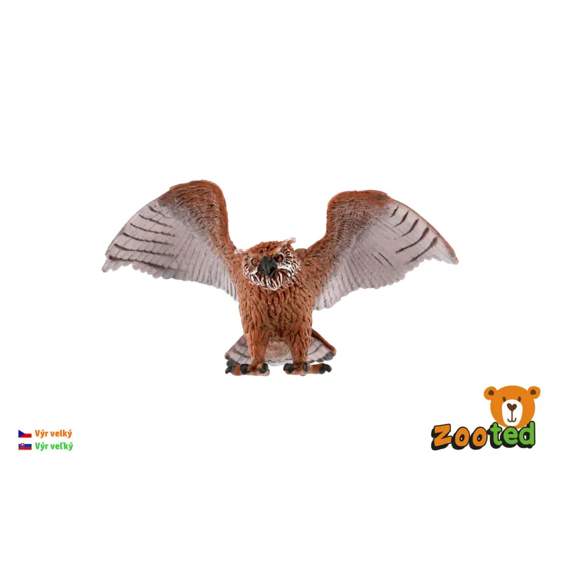 ZOOted Výrik veľký zooted plast 11cm