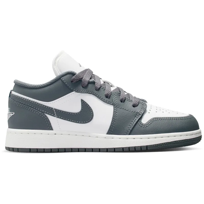 Jordan 1 Low Grey White (GS) - 38