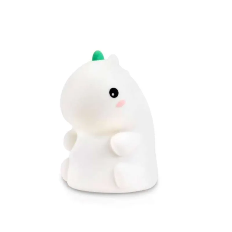 CONNECT IT DINOSAURUS dětské noční světlo, dotykové, 3 úrovně osvětlení, baterie 1200 mAh, bílá (CLI-1225-WH)