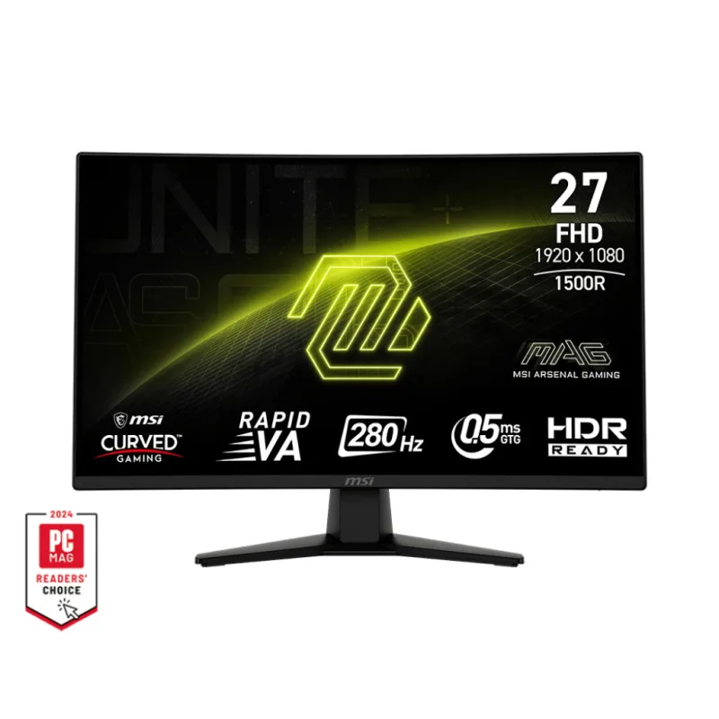 MSI MAG/274CXF/27"/VA/FHD/280Hz/0,5ms/Černá/3R MAG 274CXF