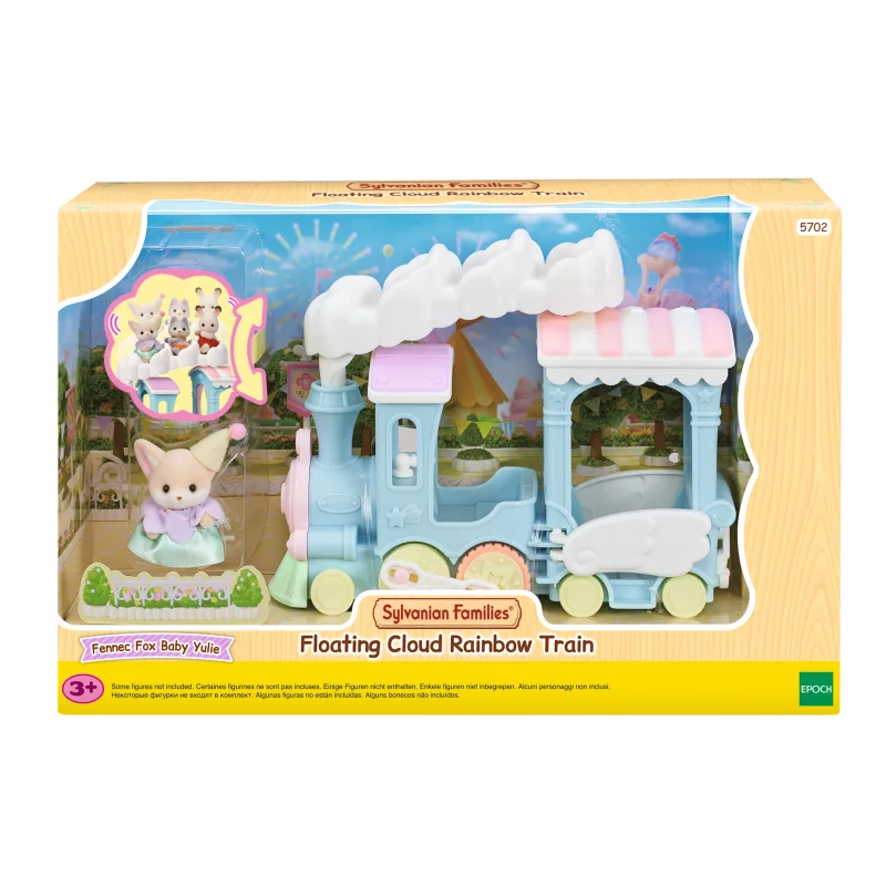 Sylvanian Families 5702 Dúhový vláčik s obláčikom