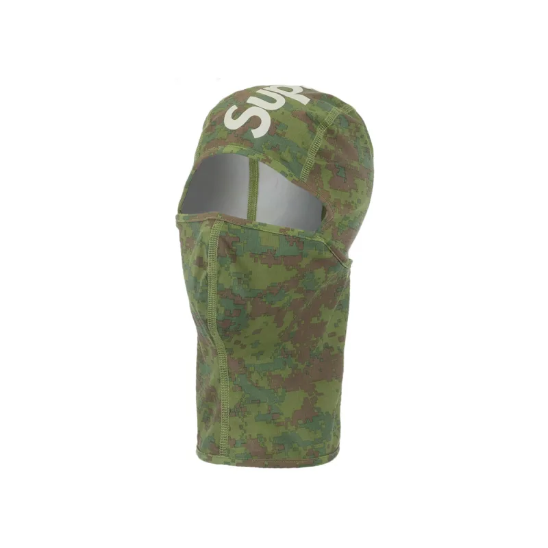Supreme Heat Reactive Digi Camo Balaclava Green - OS