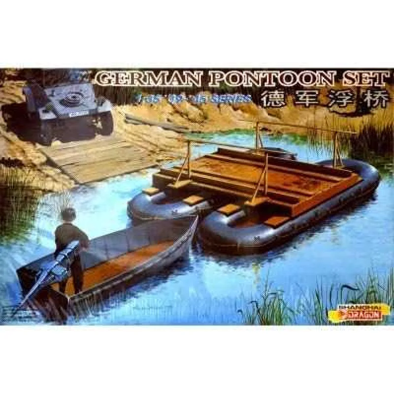 Dragon Model Kit military 6135 - NEMECKÁ PONTÓNOVÁ SÚPRAVA (1:35)