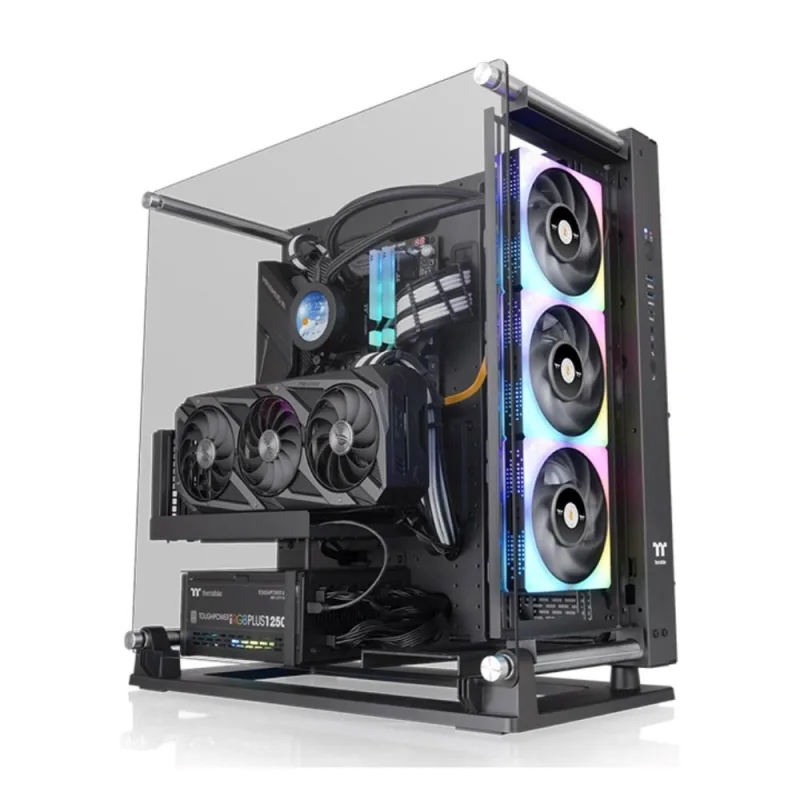 THERMALTAKE Case Core P3 TG Pro, ATX, Průhledná bočnice, černá CA-1G4…