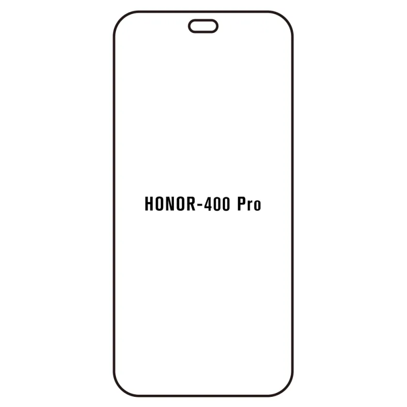 Sunshine Honor 400 Pro Predná Hydrogél ochranná fólia Strih: Kompatibilná s krytom 2, Typ fólie: Matná