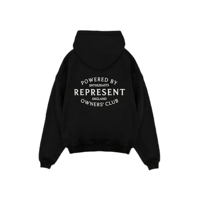 Represent Owners Club Stamp Hoodie Black - M