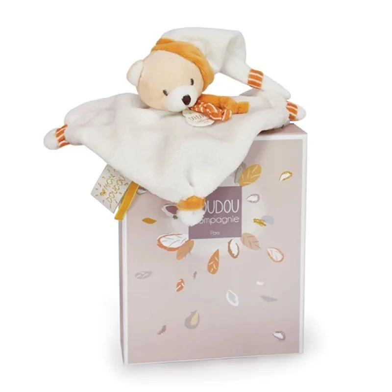 Doudou et Compagnie Paris Doudou Plyšová mini hračka muchláčik 20 cm medveď
