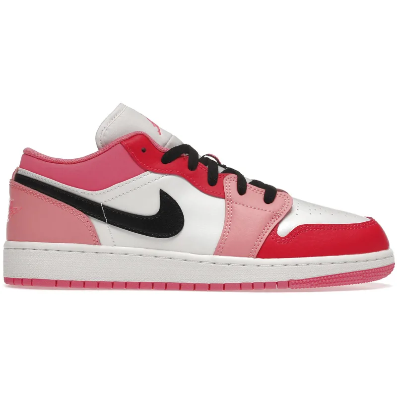 Air Jordan 1 Low Pink Red (GS) - 37.5
