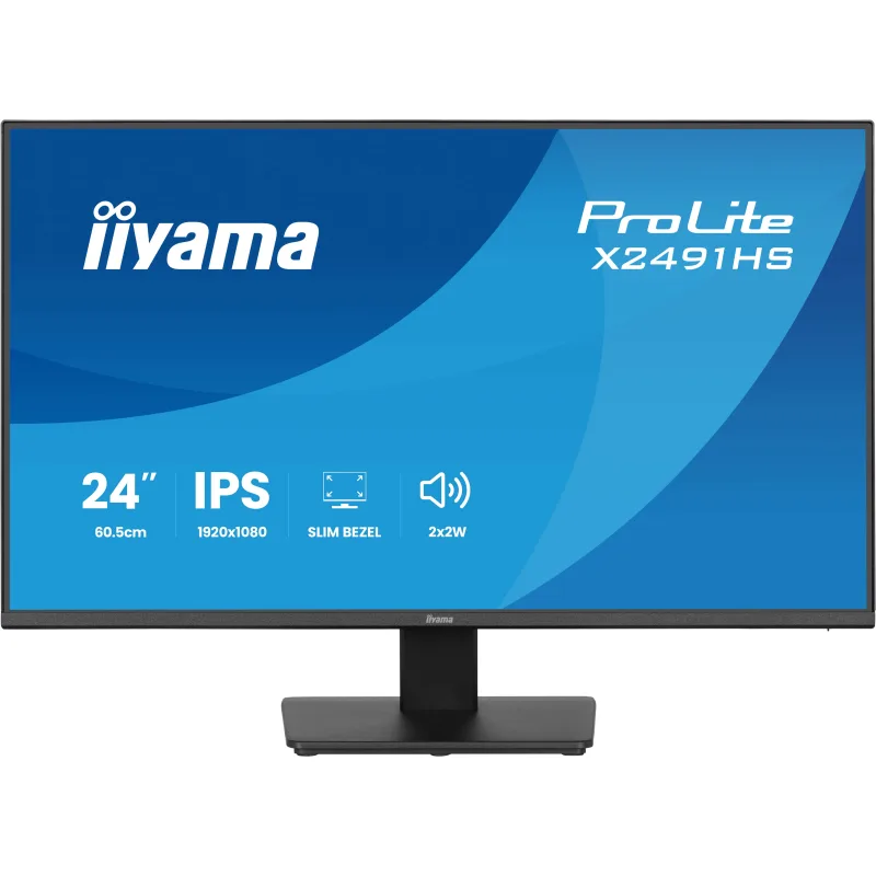 iiyama ProLite/X2491HS-B1/23,8"/IPS/FHD/120Hz/1ms/Černá/3R X2491HS-B1