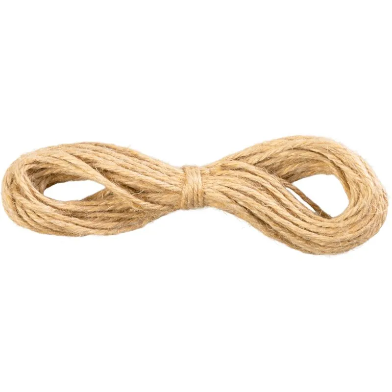 Lano Strend Pro Garden, jutové, prírodné, 3 mm, stáčané, L-10 m