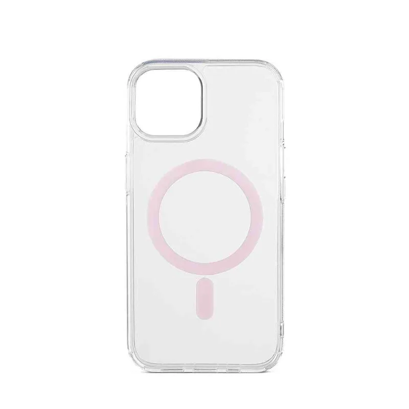 Aiino - Frozen Case with magnet for iPhone 15 - Rose AIFRO6123-PK
