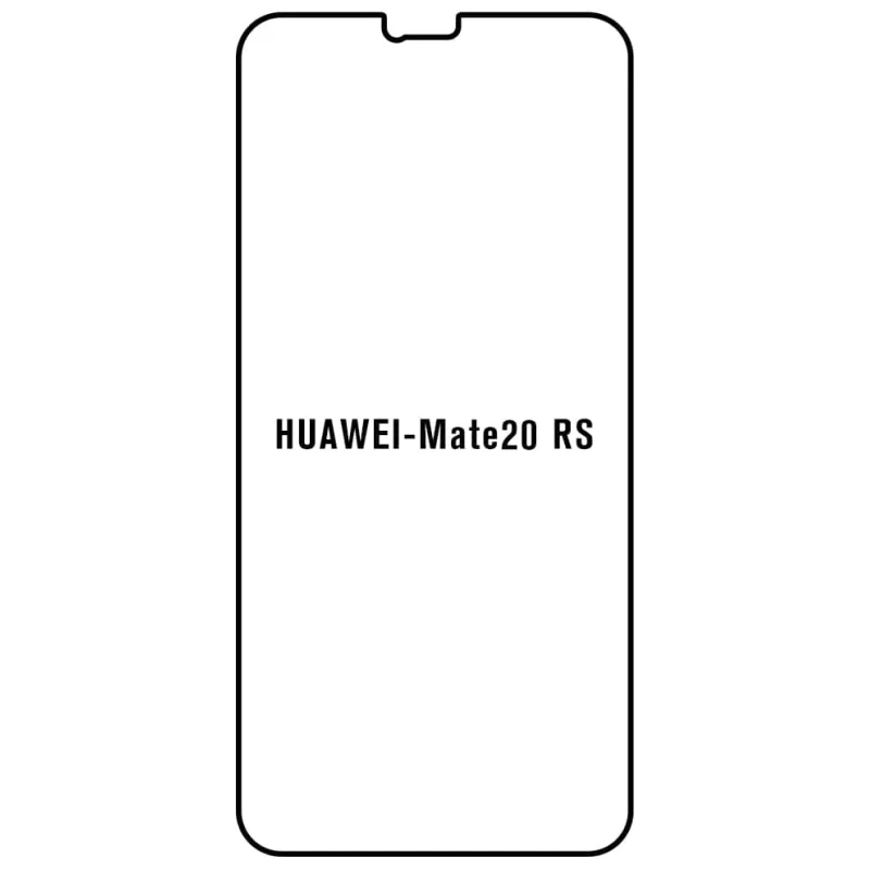 Sunshine Huawei Mate 20 RS Predná Hydrogél ochranná fólia Strih: Predná 1, Typ fólie: Anti-Spy (Privacy)