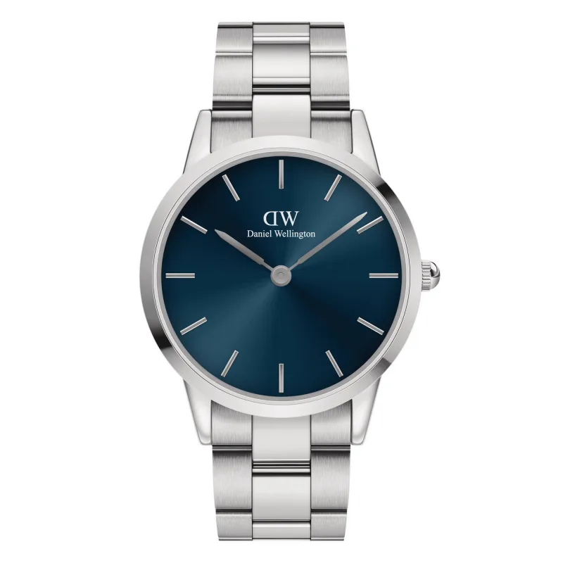 Daniel Wellington Iconic Link Arctic 40 mm strieborné DW00100448