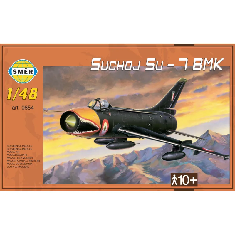 Směr Plastikový model lietadla Suchoj SU-7 BMK v krabici 35x22x5cm