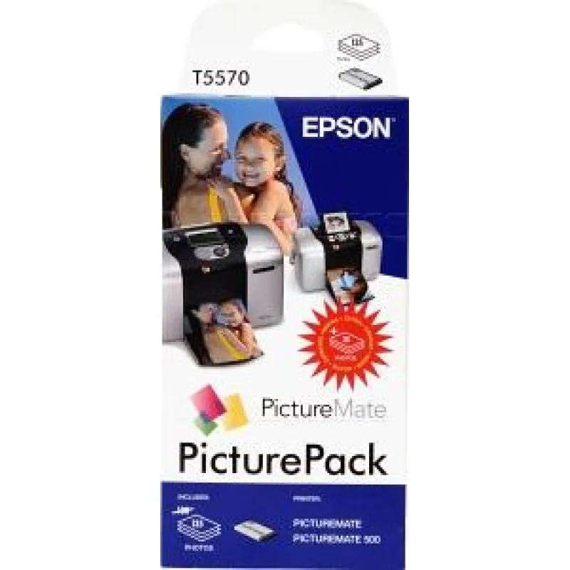EPSON Picturemate 135xphoto-paper, 6 colour ink.(T5570) C13T557040BH