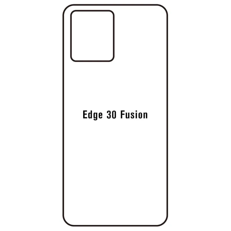Sunshine Motorola Edge 30 Fusion Zadná Hydrogél ochranná fólia Strih: Zadná časť 1, Typ fólie: Číra
