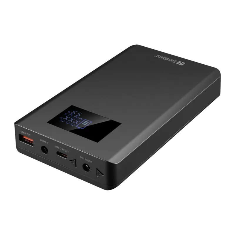 NONAME Sandberg Laptop Powerbanka 20000mAh PD100W, černá 421-27