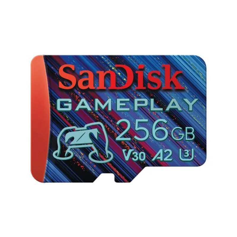 SanDisk GamePlay 256GB microSD card 190/130MBps SDSQXAV-256G-GN6XN