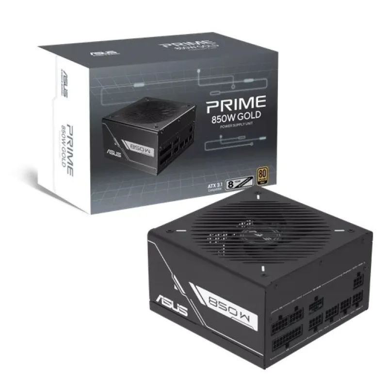 ASUS PRIME 850W GOLD Black Edition Modular 90YE00U2-B0NA00