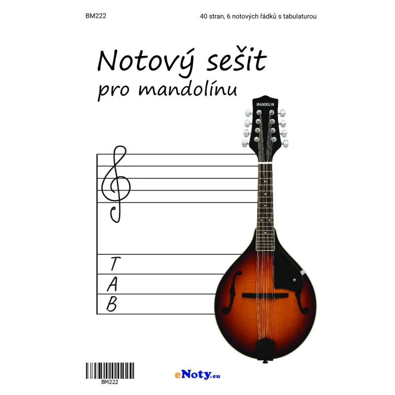 eNoty Notový sešit pro mandolínu