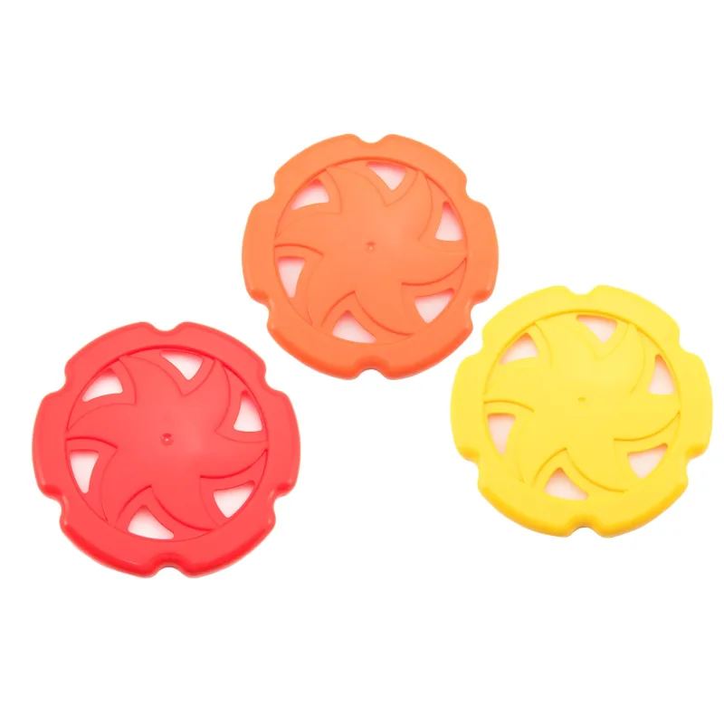Teddies Lietajúci tanier plast priemer 22cm 3 farby