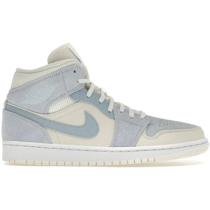 Air Jordan 1 Mid Mixed Textures Blue - 44