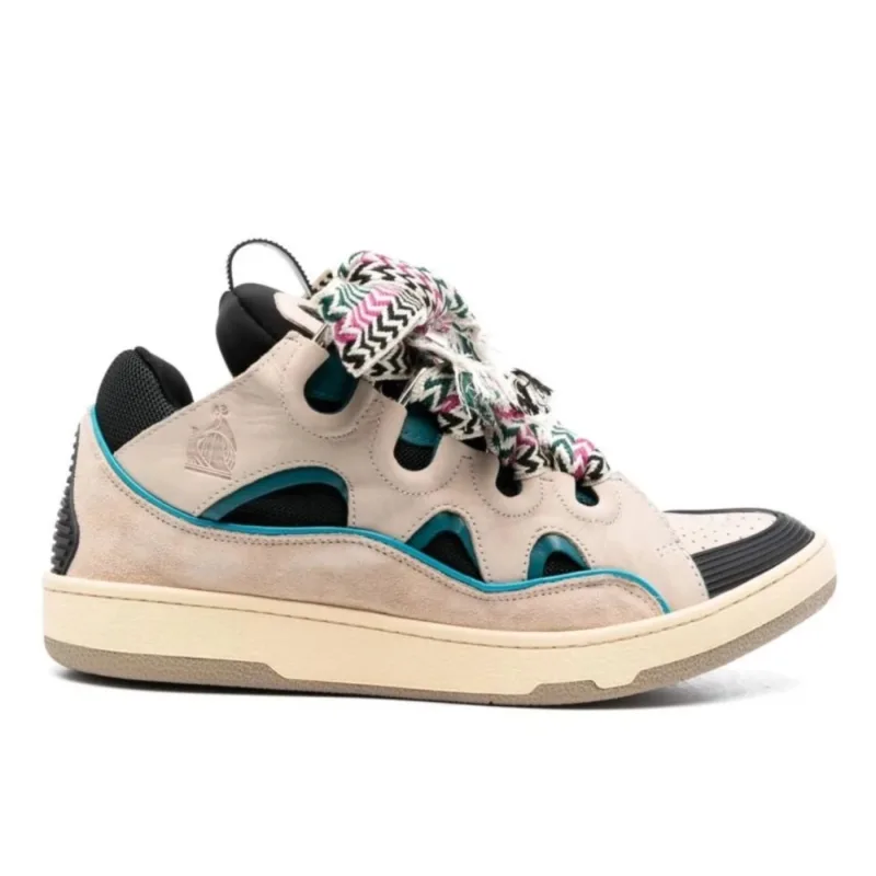 Lanvin Curb Sneaker Sail Turquoise Purple - 41