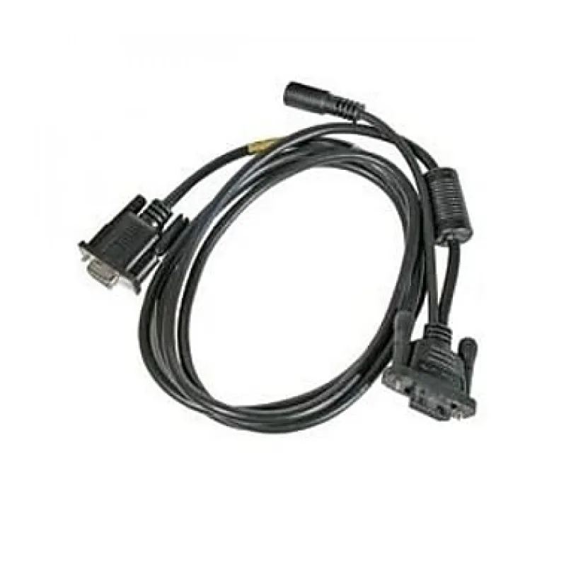 Cable: RS232, čierna, DB9, 5V, 2.9m (9.5") straight, External IO 52…