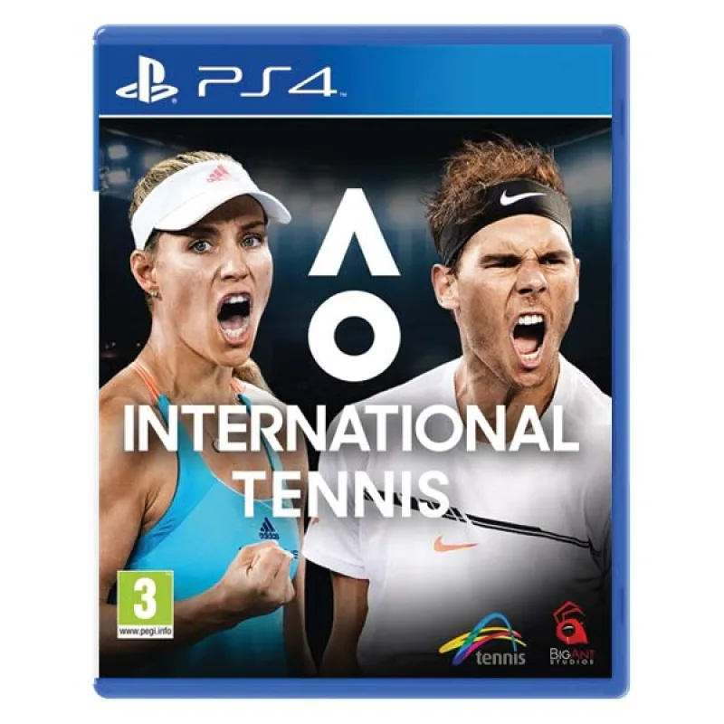 AO International Tennis [PS4] - BAZÁR (použitý tovar)